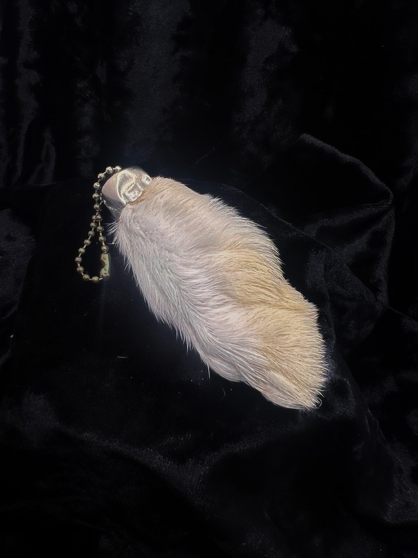 Rabbit Foot Keychain