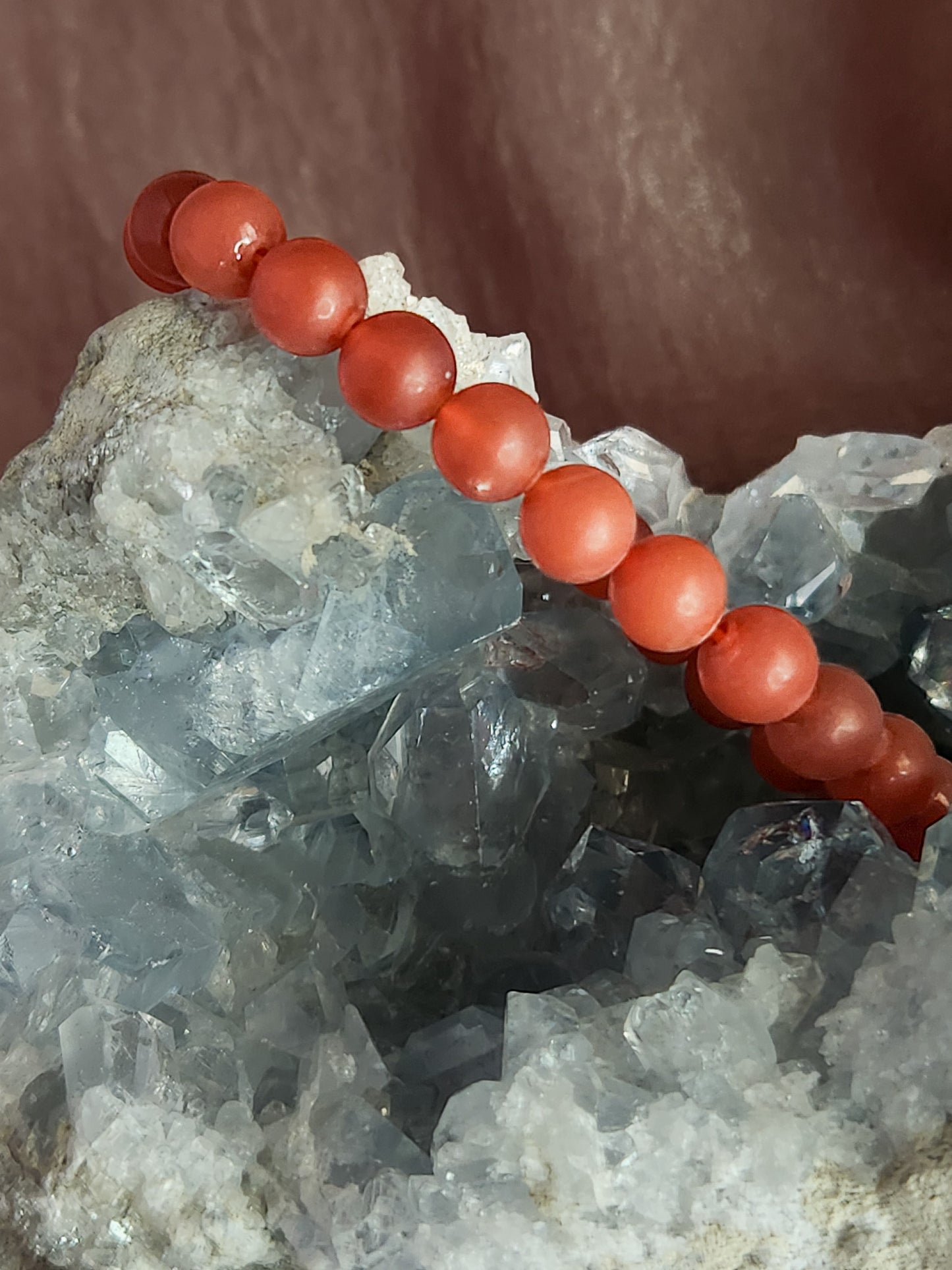Matte Crystals Bracelet (8mm)