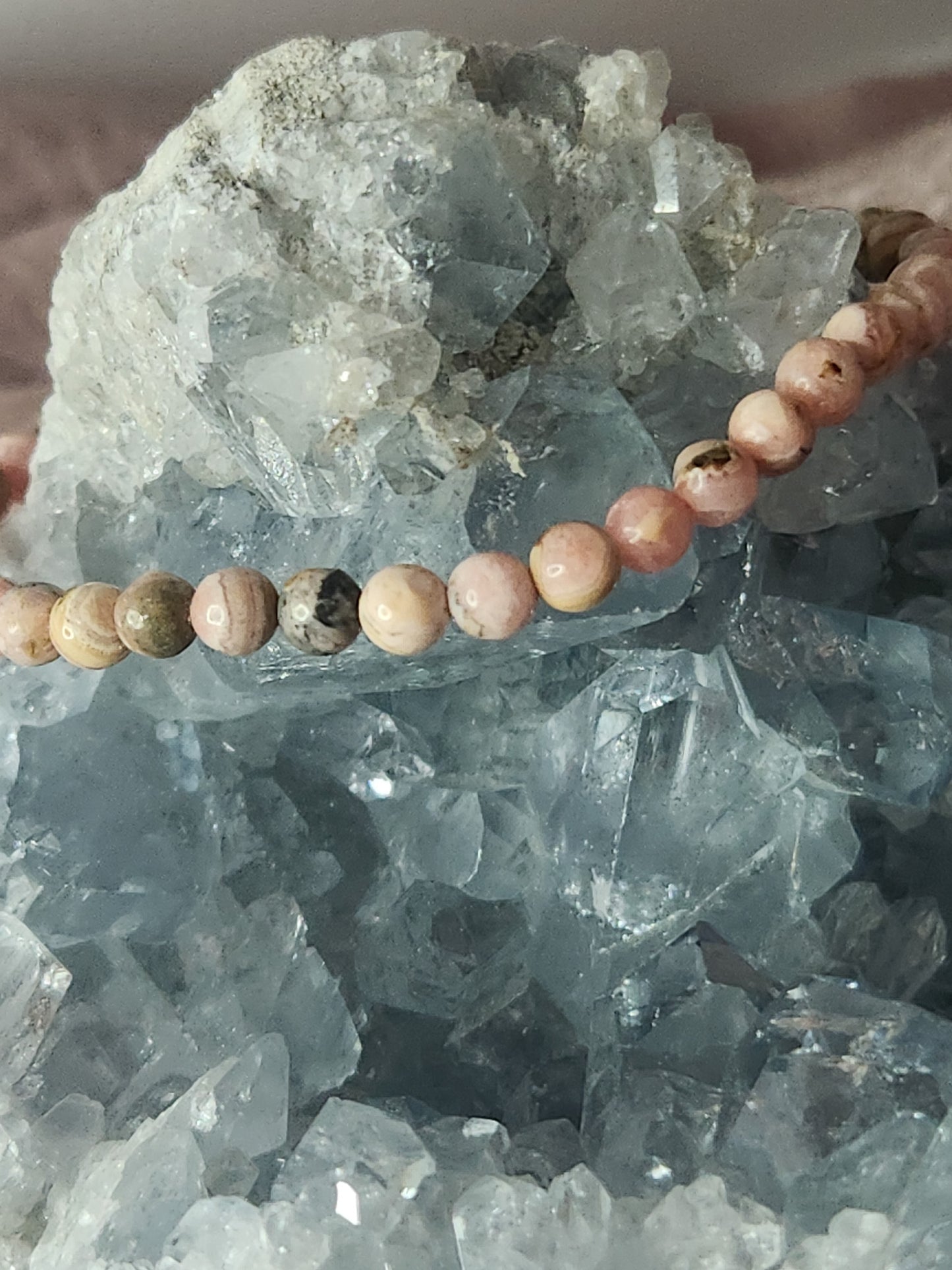 Rhodocrosite Bracelet (4mm)