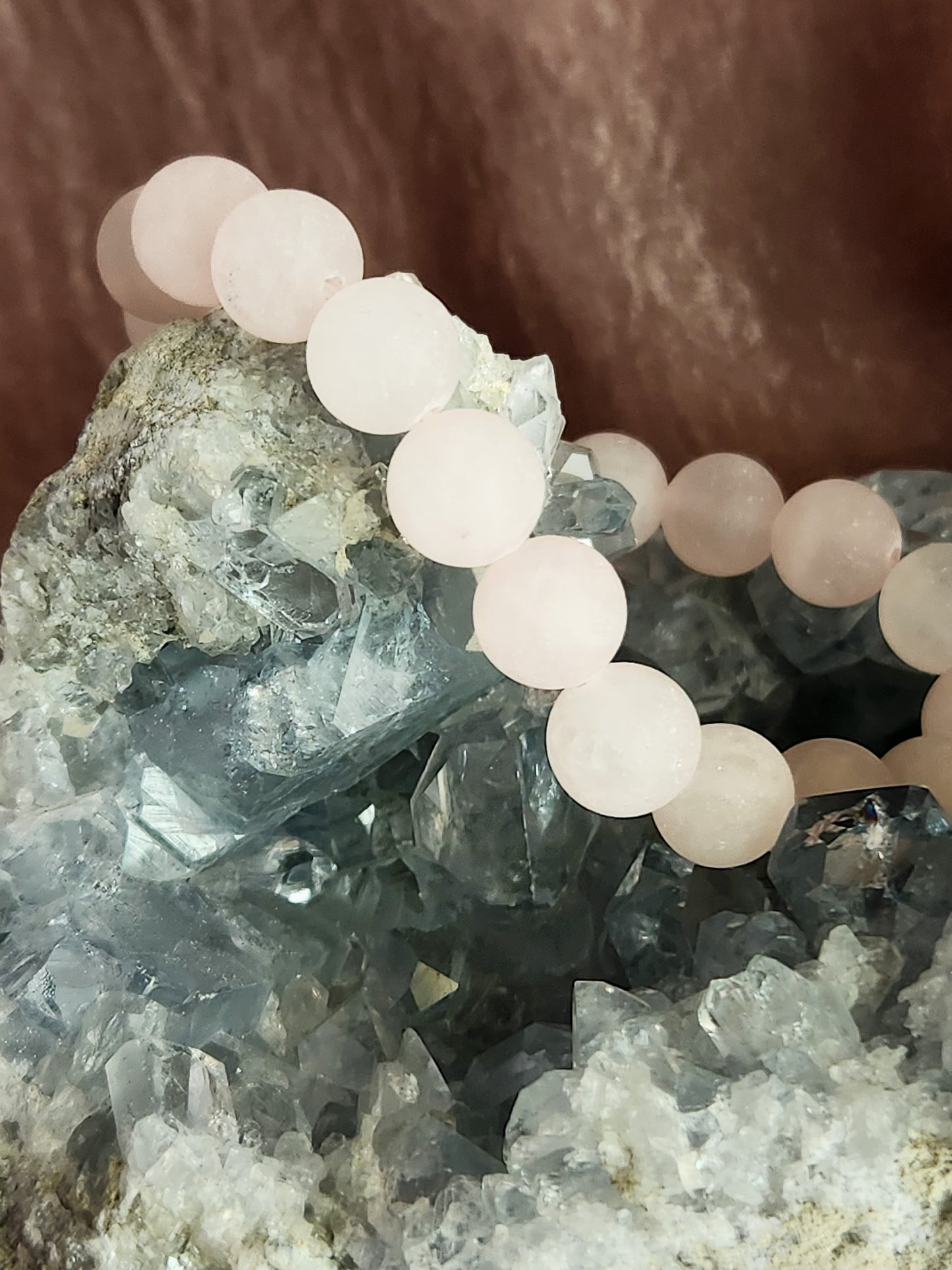 Matte Crystals Bracelet (10mm)