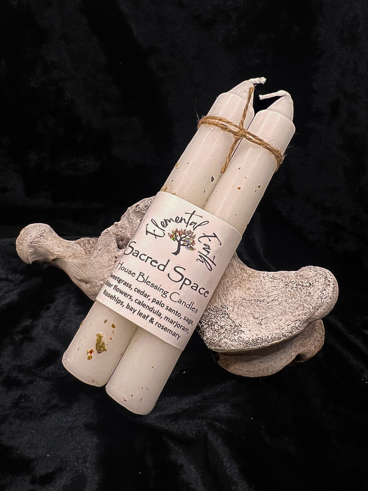 Sacred Space Intention Taper Candles