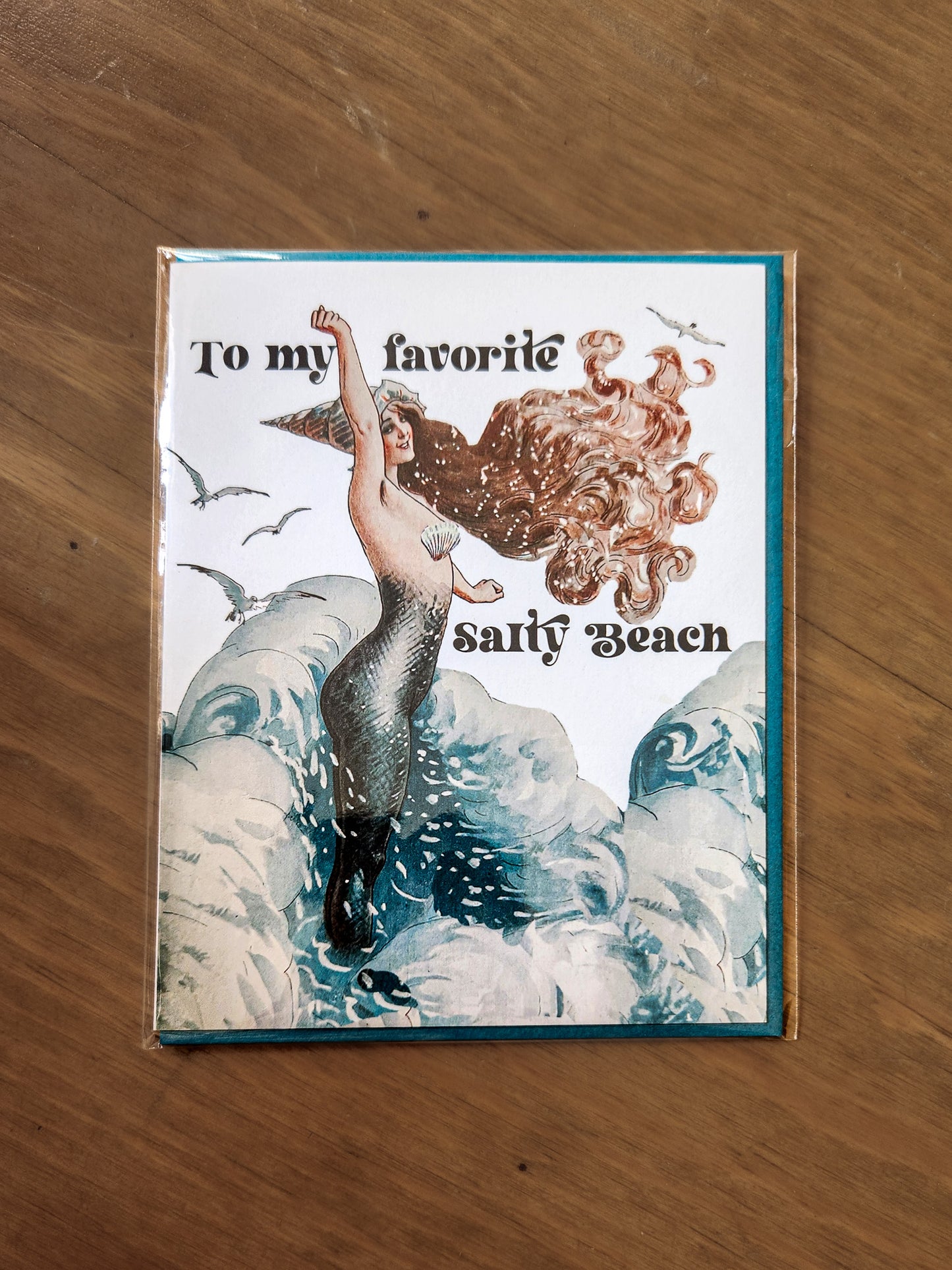 Salty Beach Card