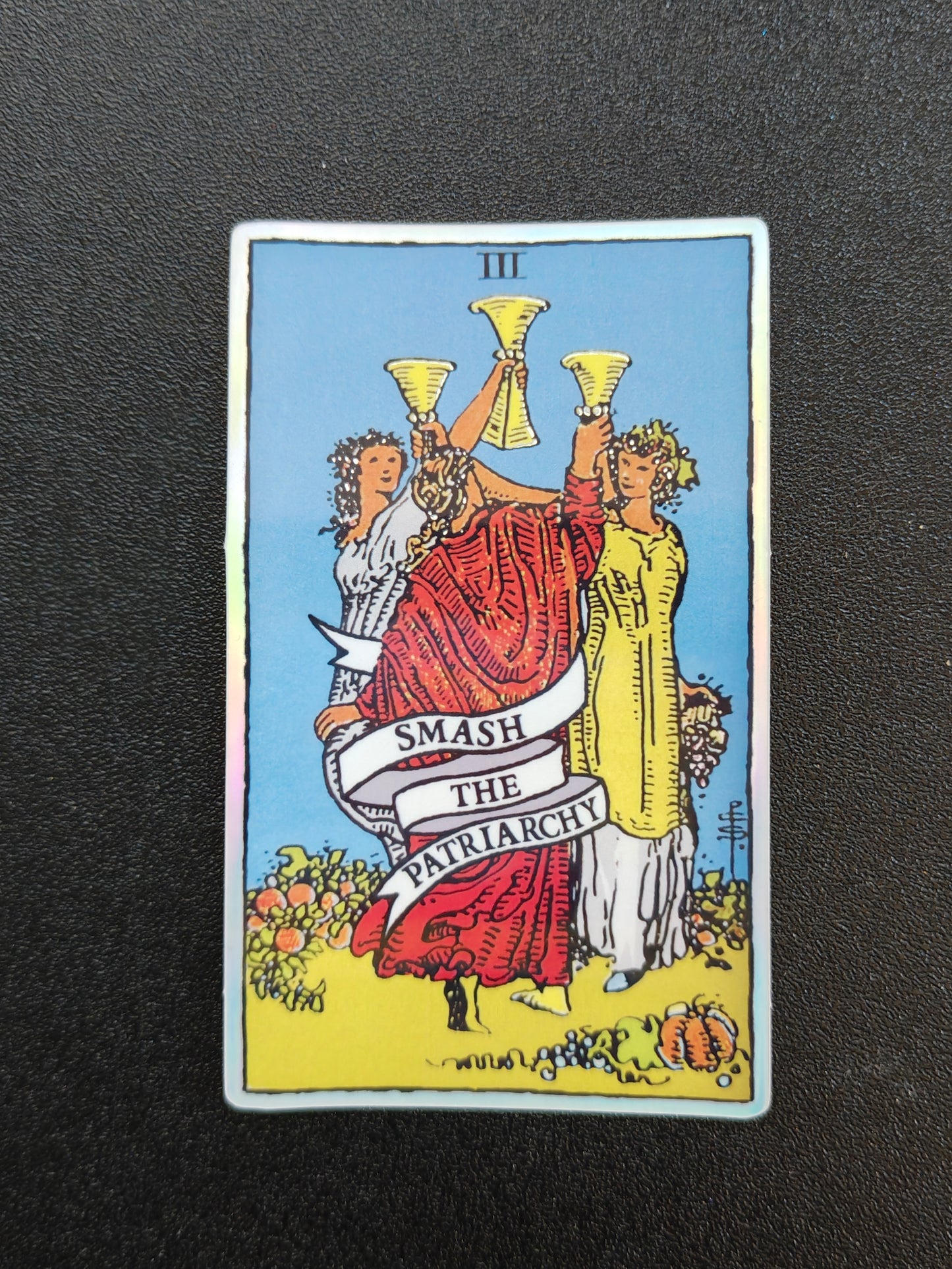 Three of Cups Sticker