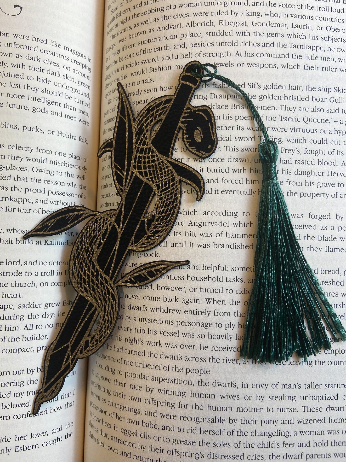 The Bookish Atelier Faux Leather Bookmark (choose one)