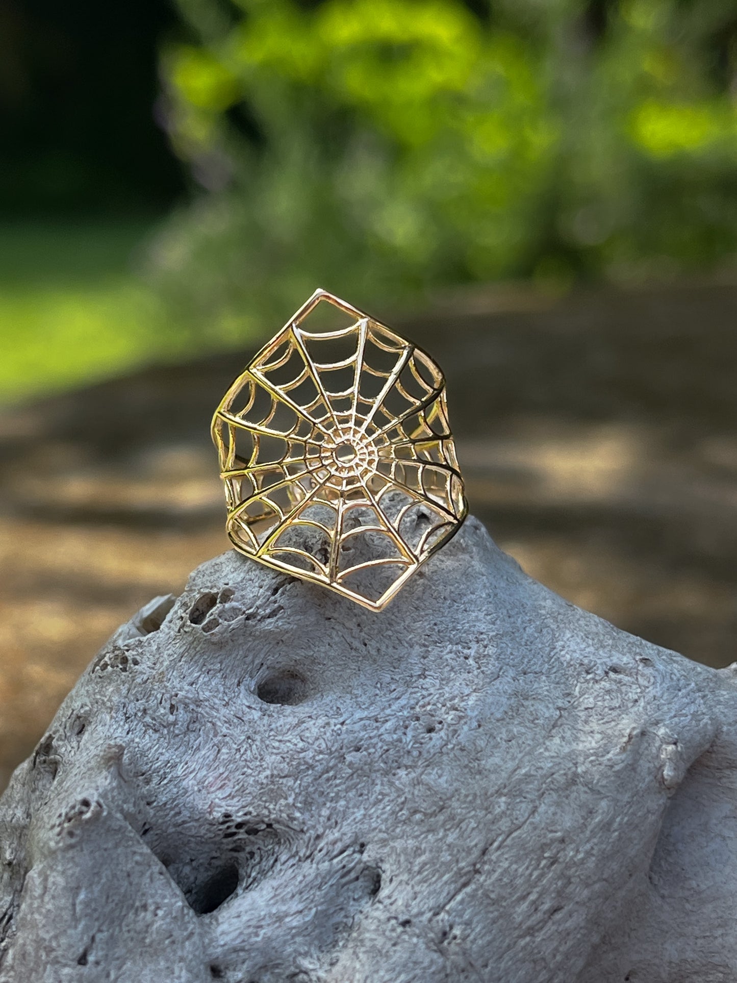 Spiderweb Ring (Bronze)