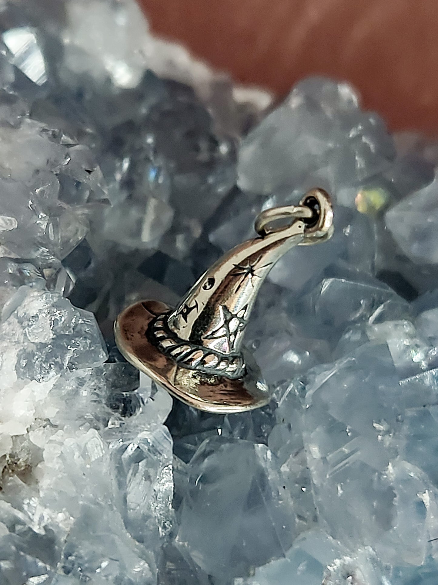 Sterling Silver Witch Hat Pendant