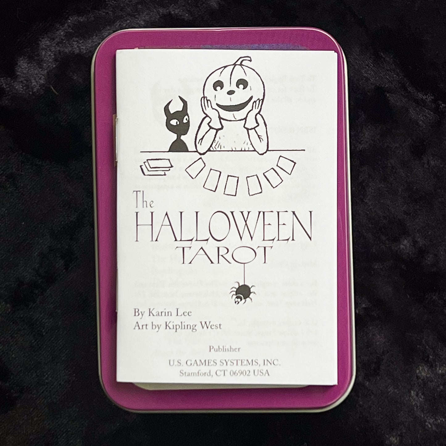 The Halloween Tarot in a Tin