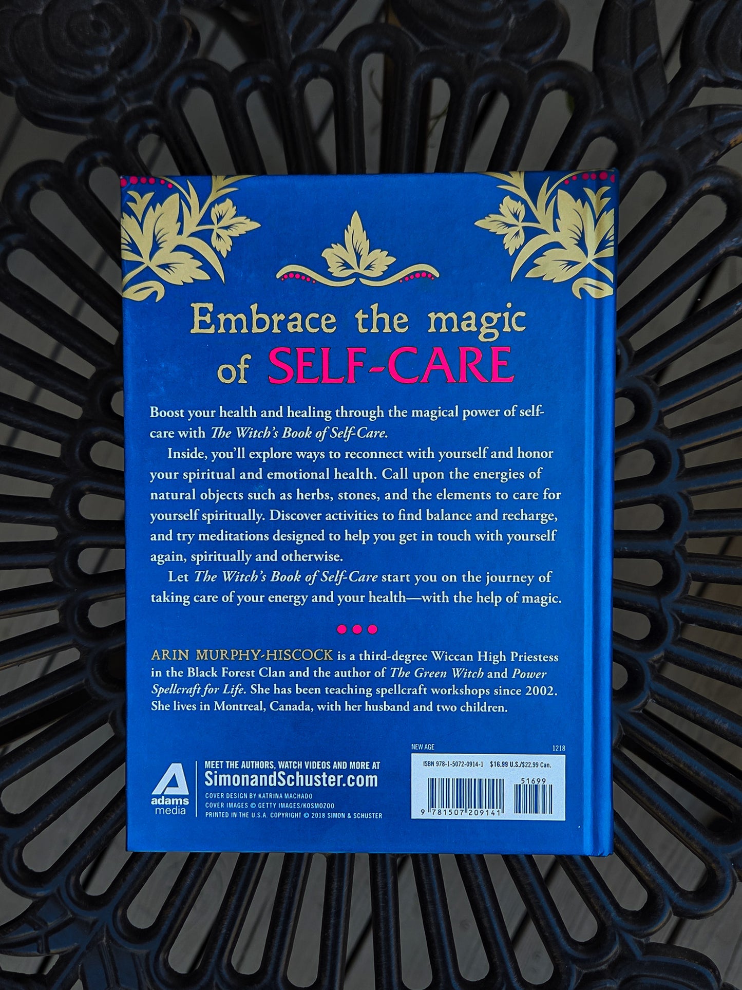 The Witch's Book of Self-Care By Arin Murphy-Hiscock