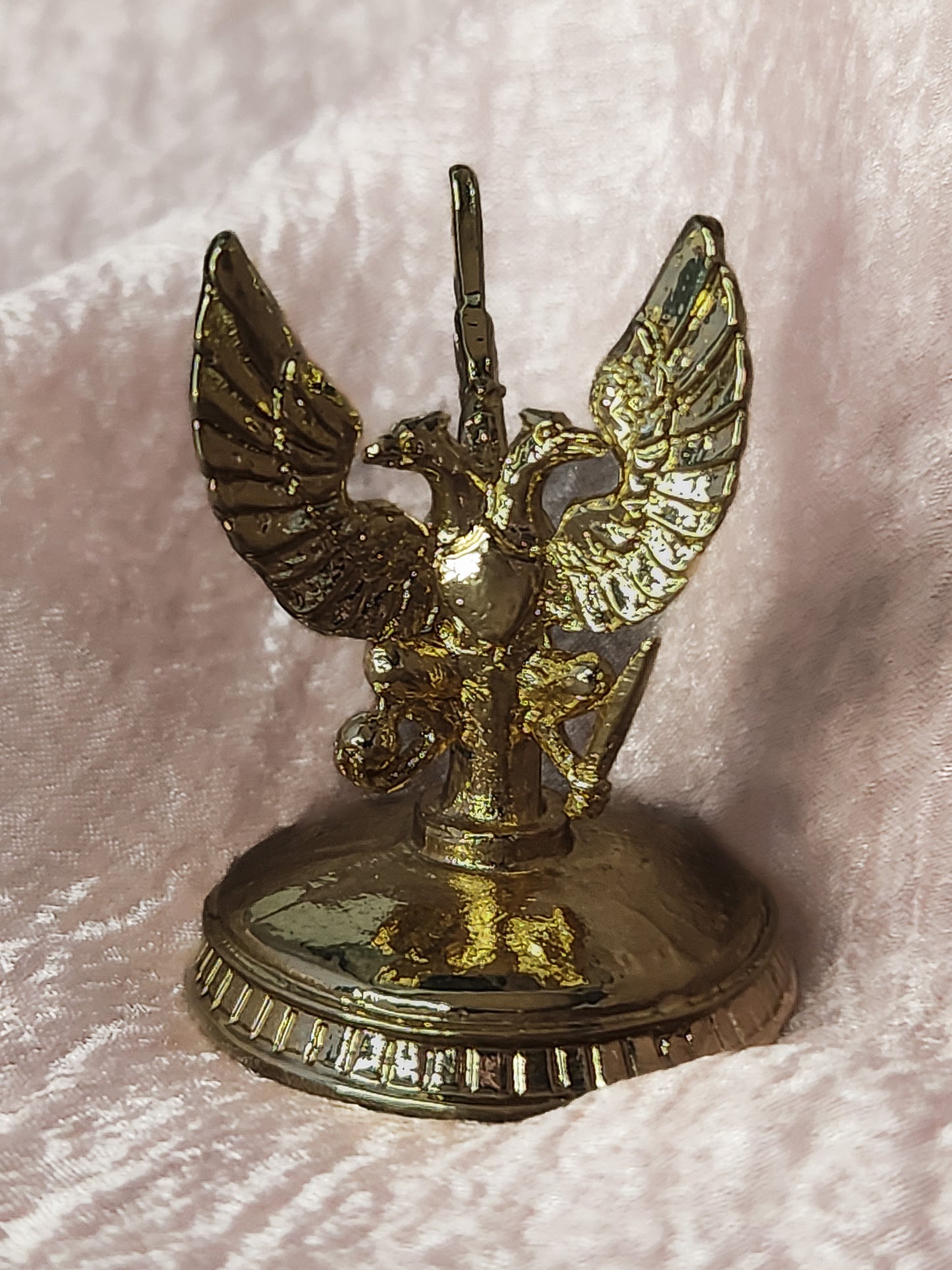 Three Headed Eagel Sphere Holder