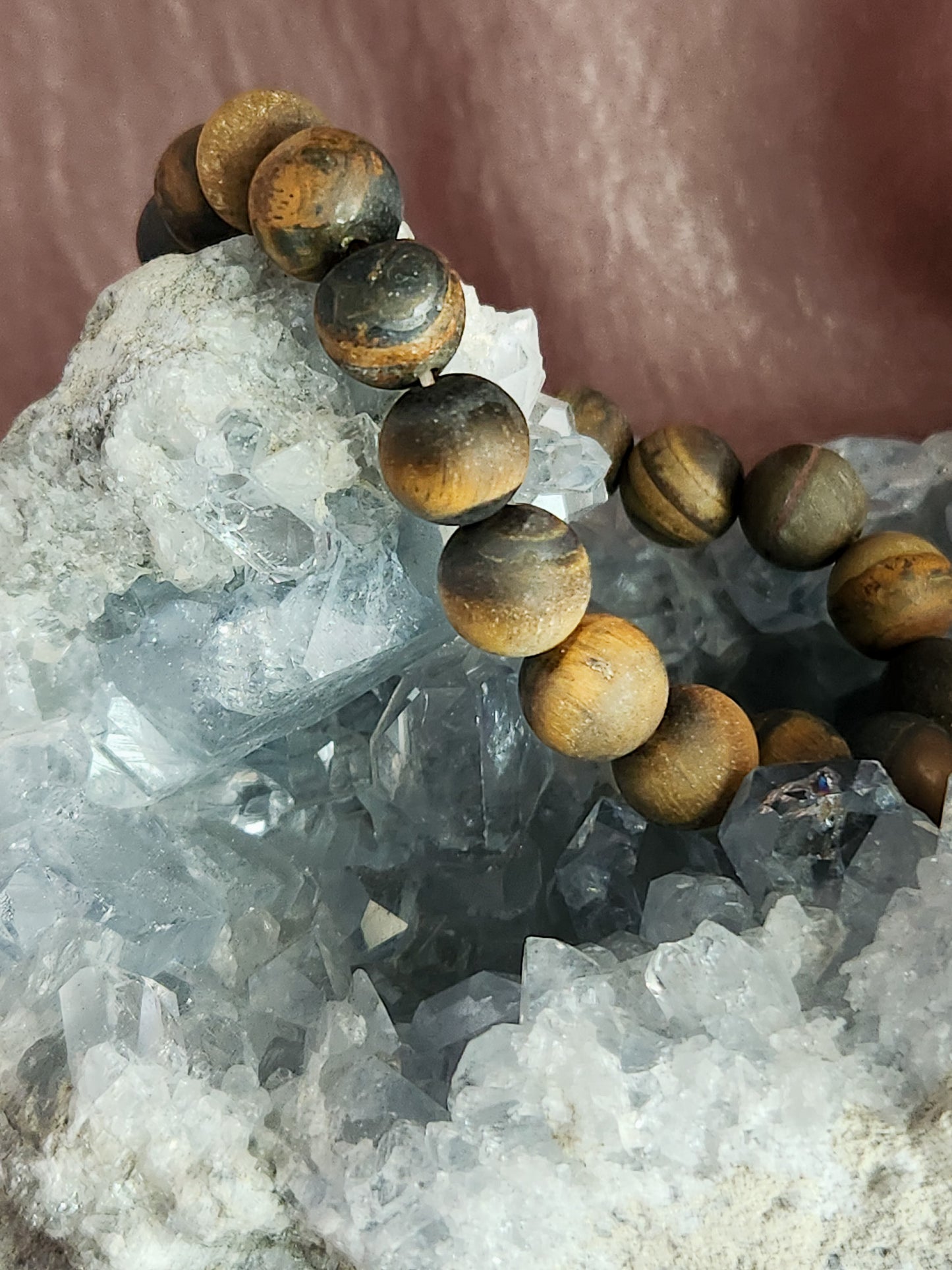 Matte Crystals Bracelet (10mm)