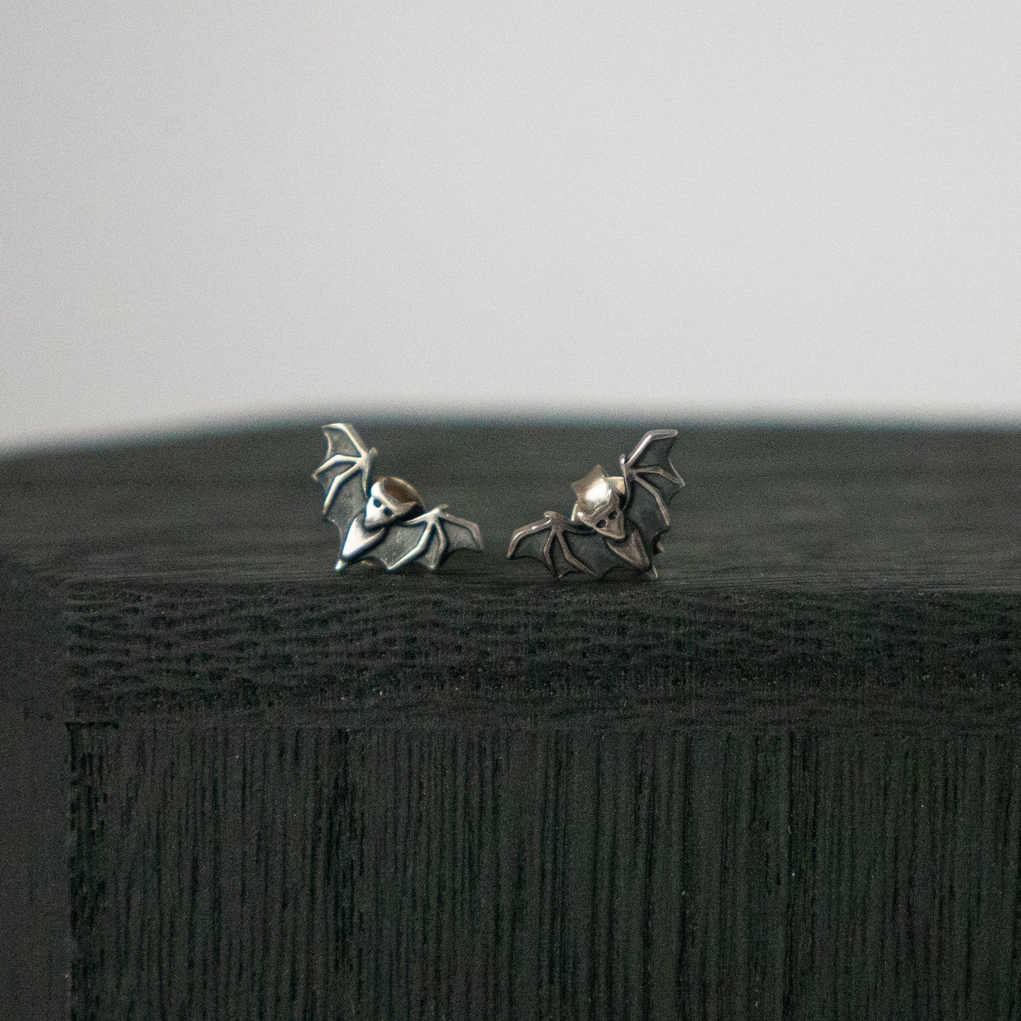 Tiny Bat Post Earrings