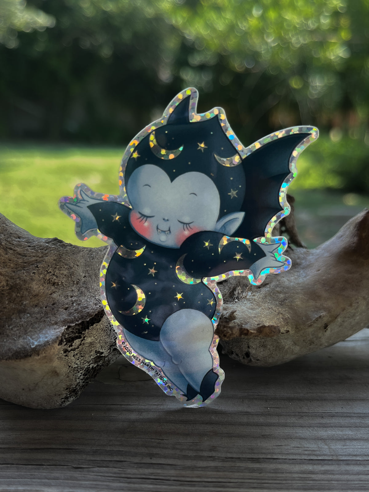 Vampire Bat Kewpie Sticker