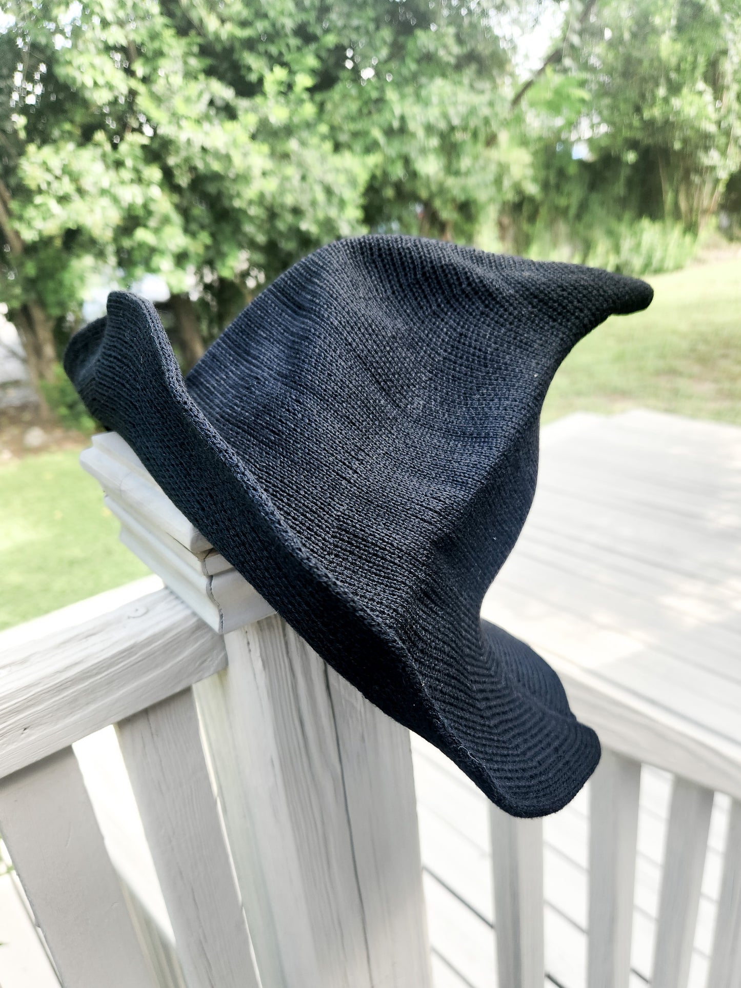 Knitted Witch Hat