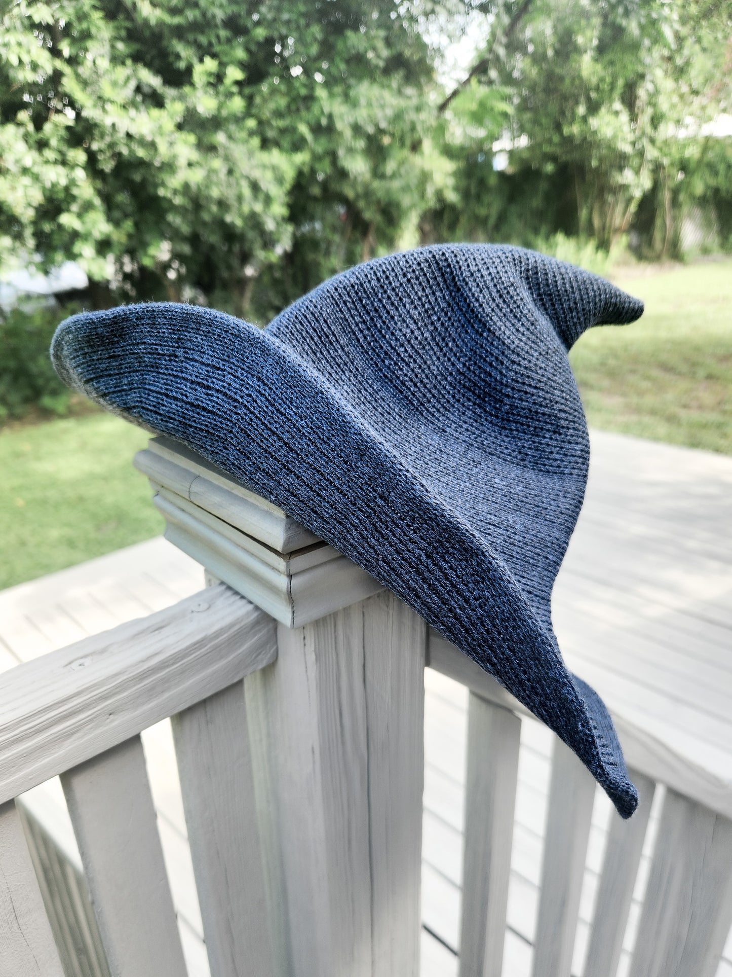 Knitted Witch Hat