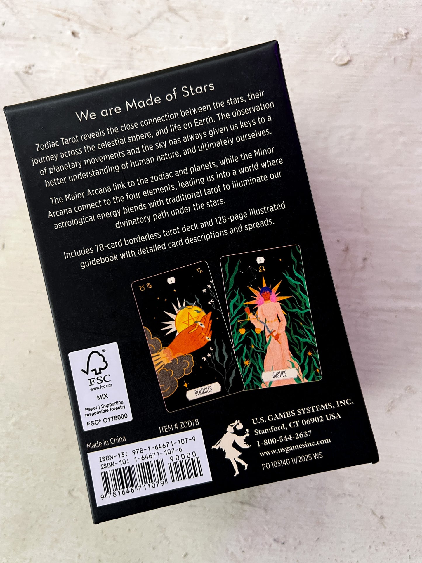 Zodiac Tarot Deck & Book Set
