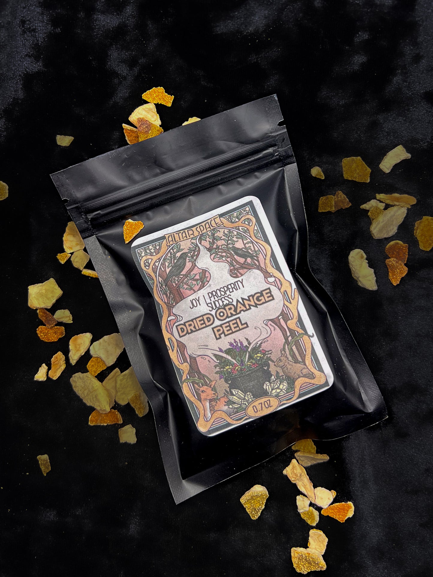 Dried Orange Peel Loose Herb Pack