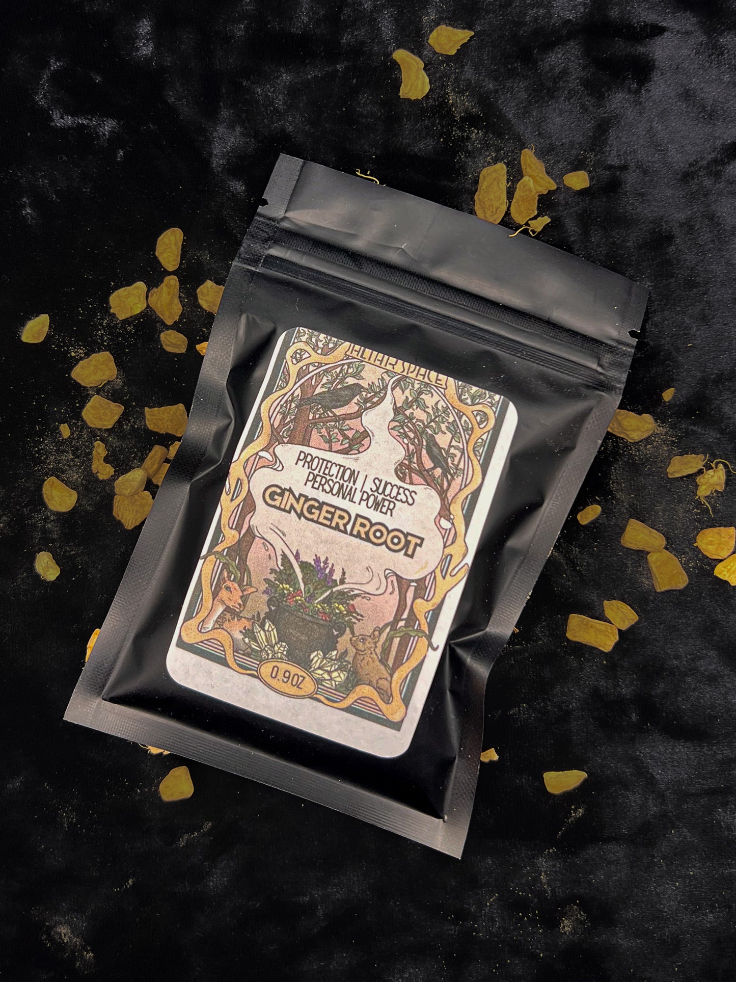 Ginger Root Loose Herb Pack