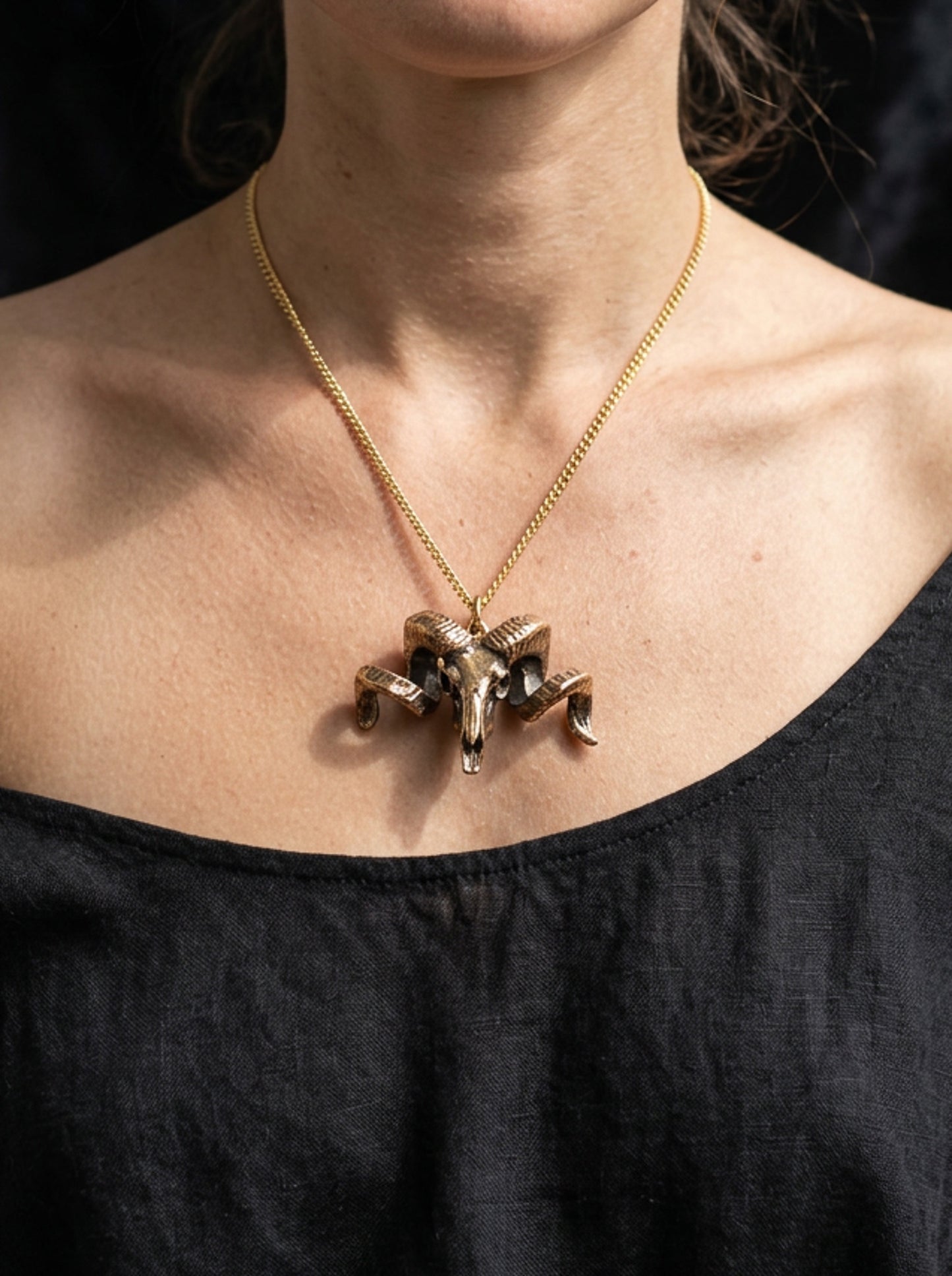 Merino Ram Necklace