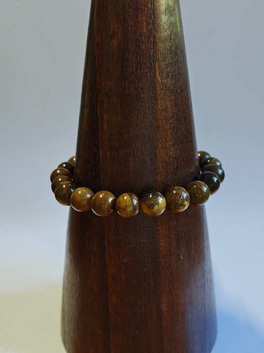 Tiger Eye Bracelet (8mm)