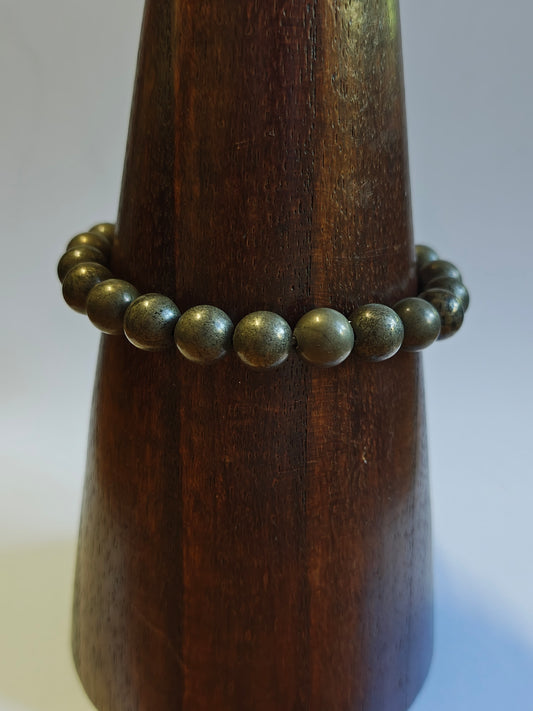 Pyrite Bracelet (8mm)