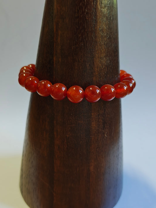Carnelian Bracelet (8mm)