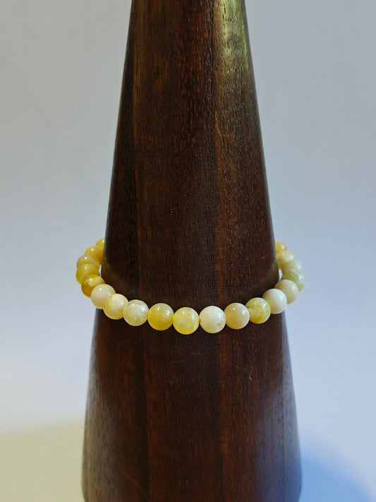 Yellow Opal Bracelet (6mm)
