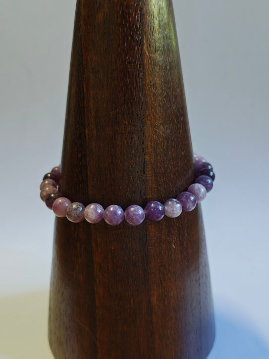 Lepidolite Bracelet (6mm)