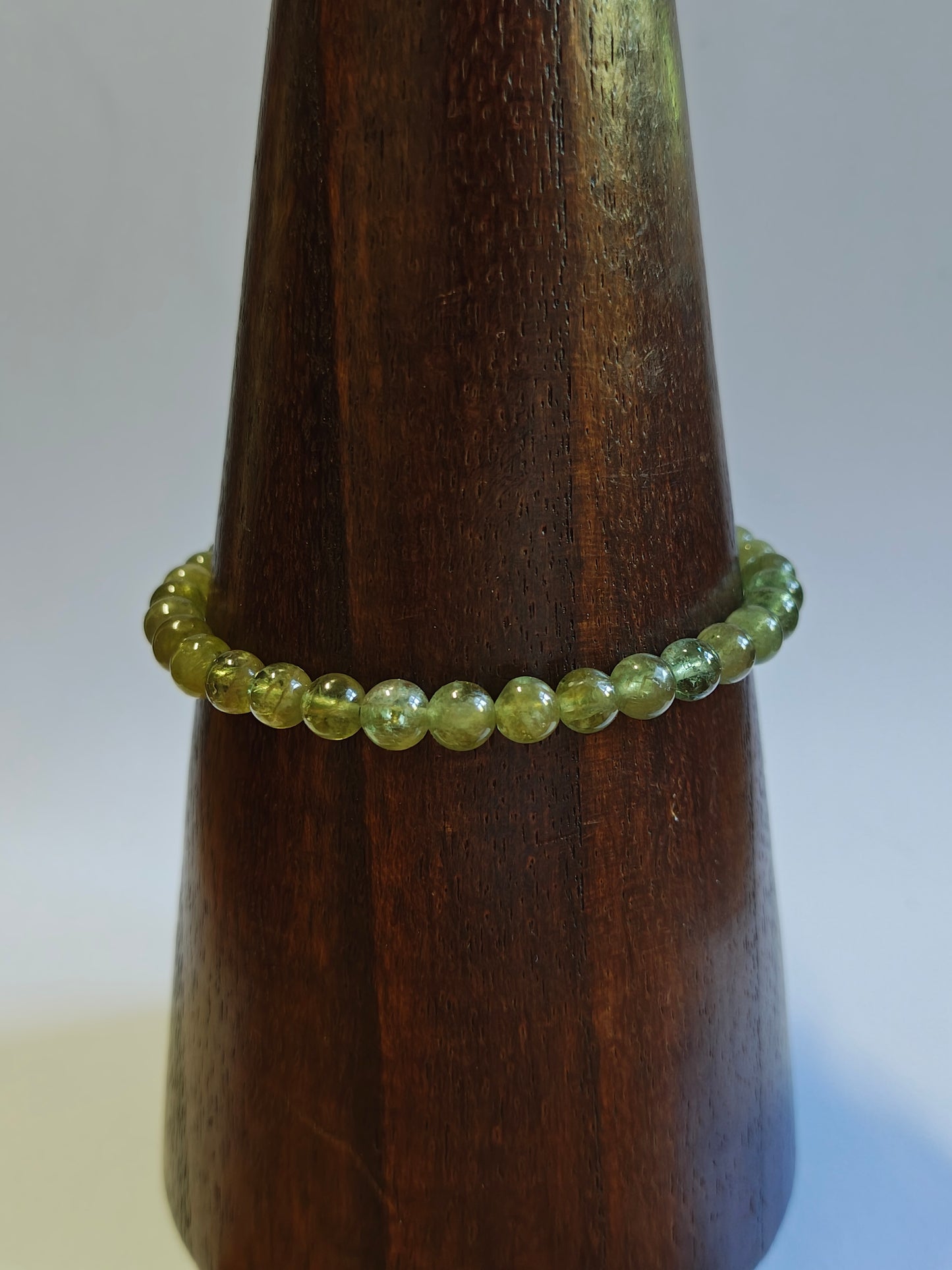Green Apatite Bracelet (6mm)