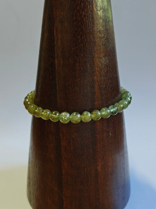 Green Apatite Bracelet (6mm)