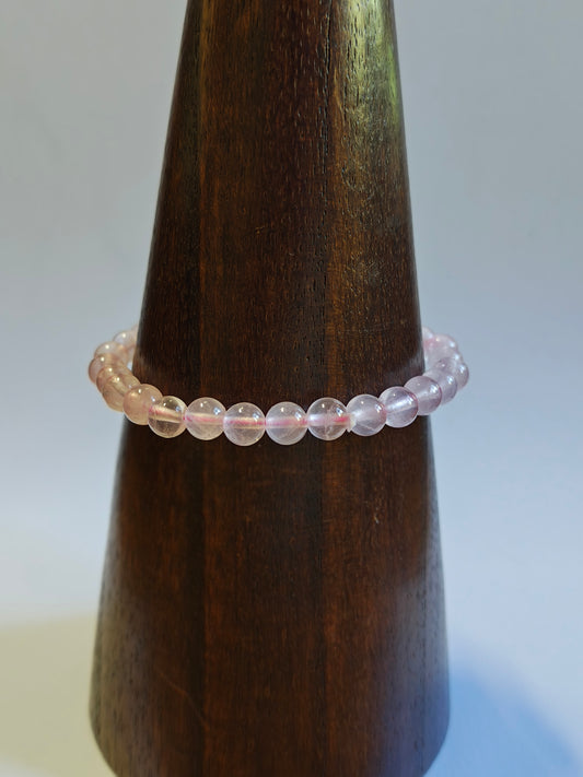 Rose Quartz Bracelet (6mm)