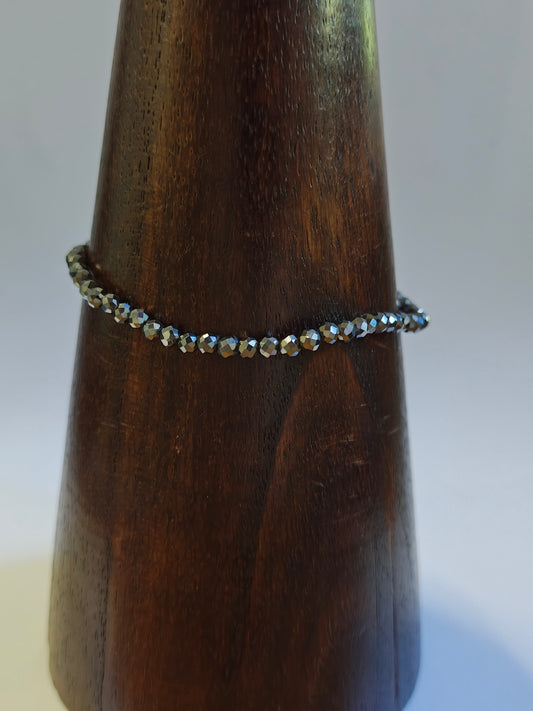 Terahertz Faceted Bracelet (3mm)