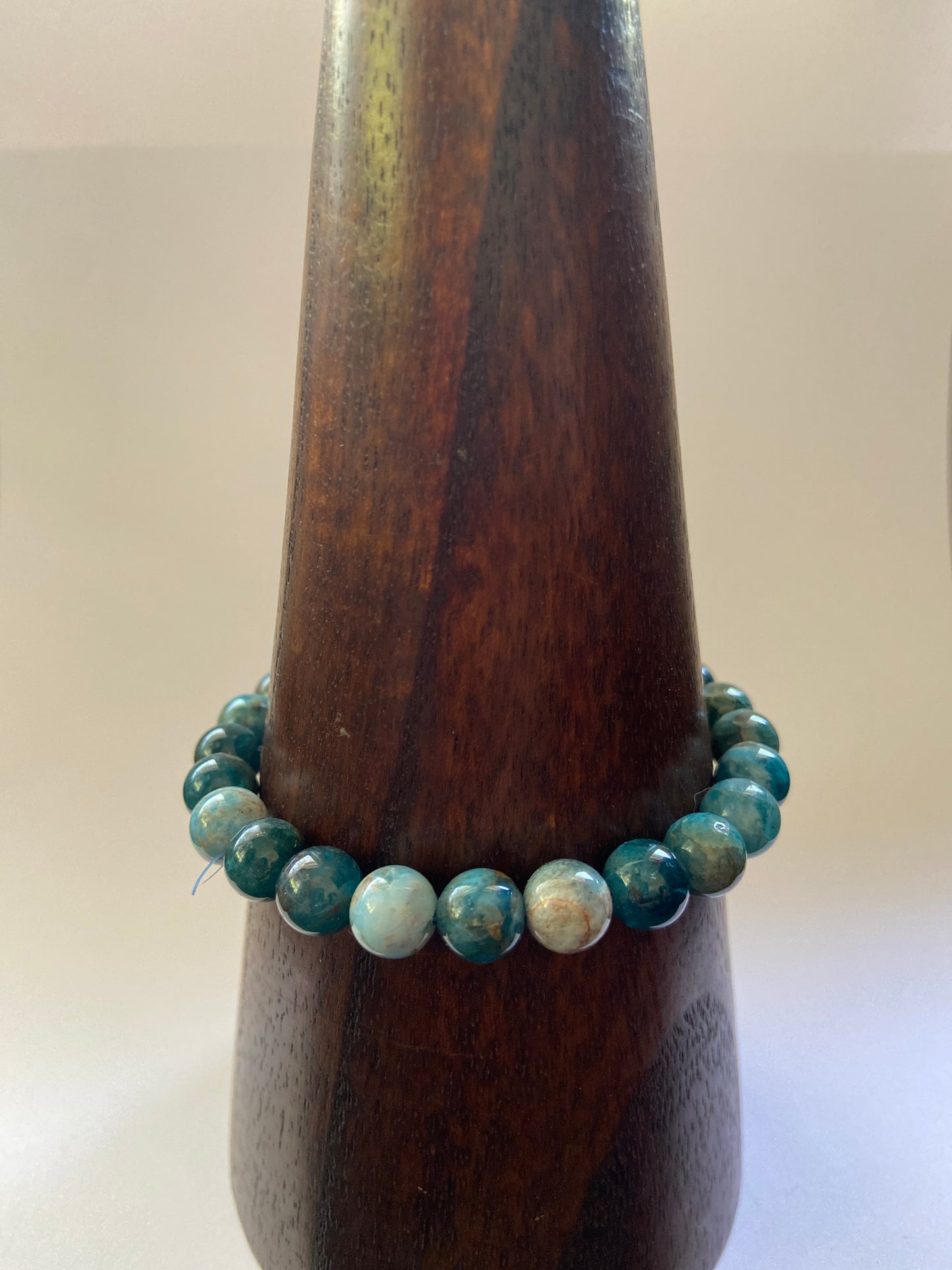Blue Apatite Bracelet (8mm)
