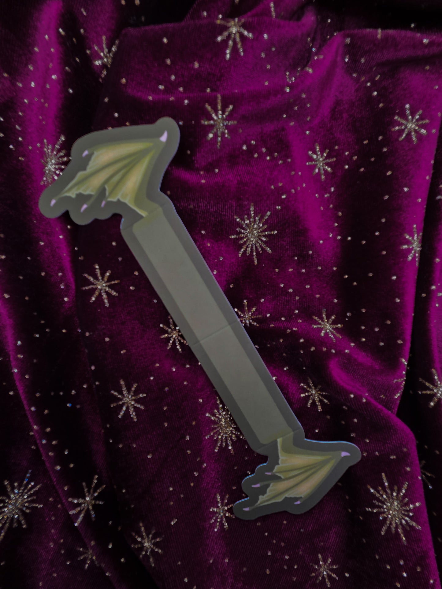 3-D Dragon Wings Bookmark