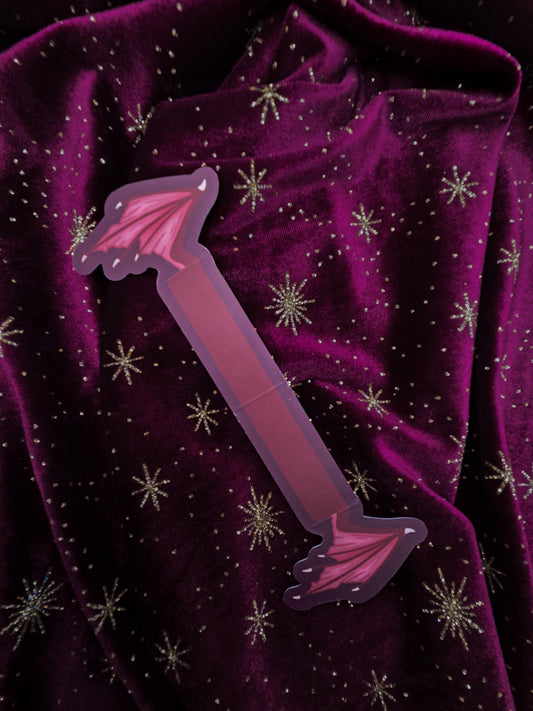 3-D Dragon Wings Bookmark