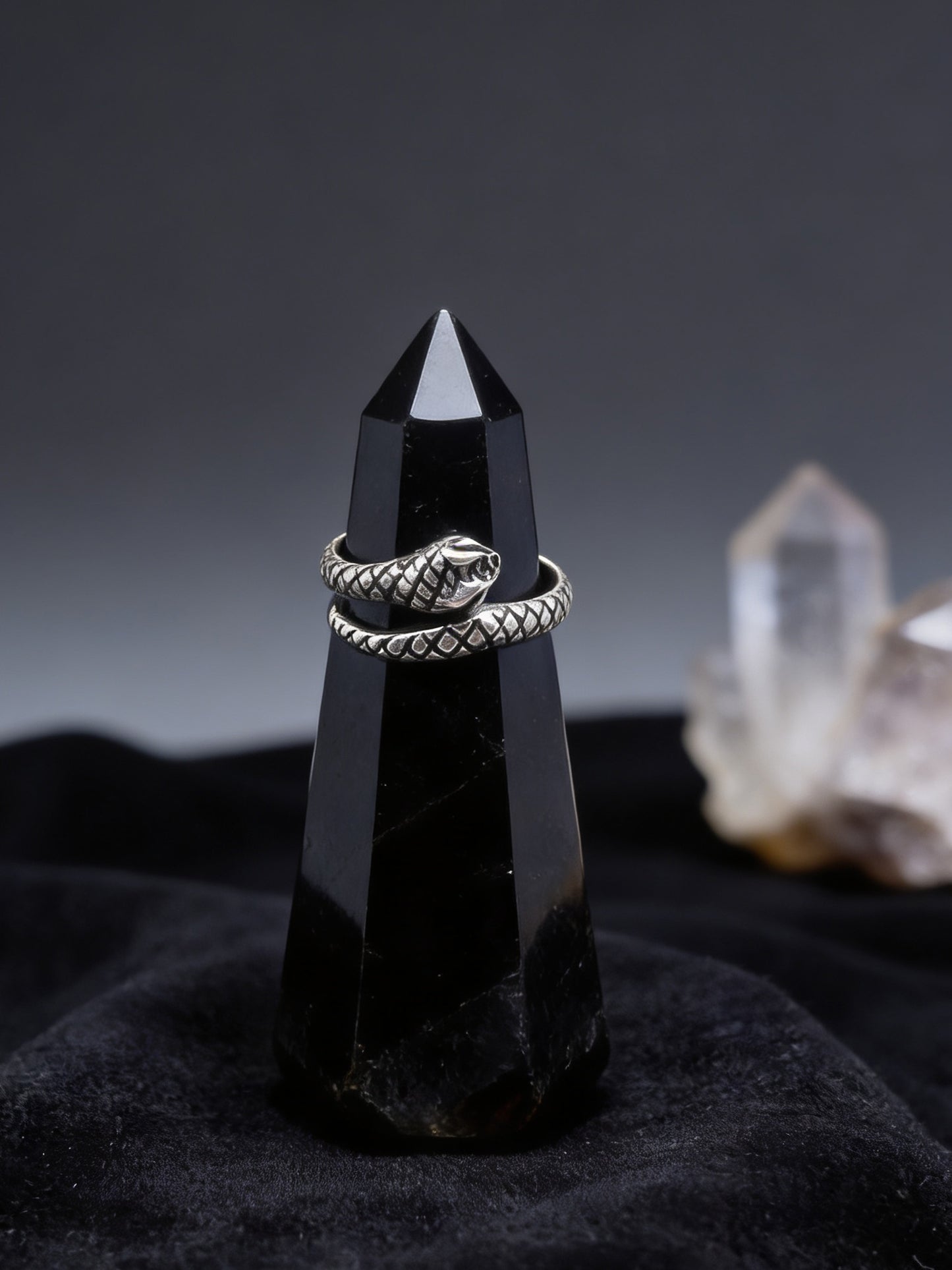 Adjustable Snake Midi Ring
