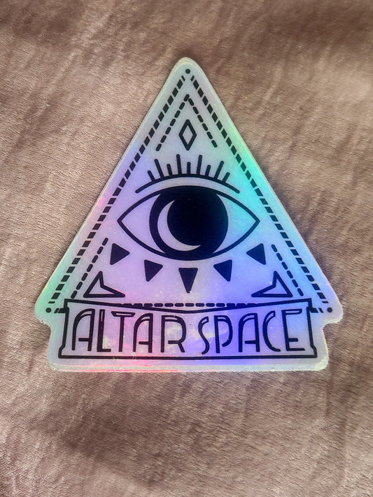 Altar Space Eye Sticker