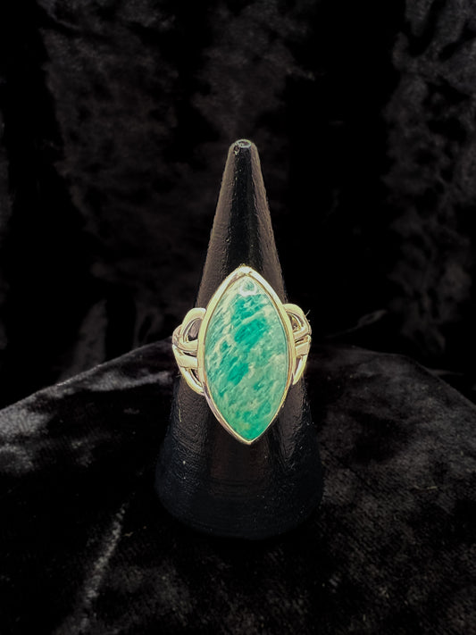Amazonite Ring