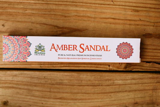 Amber Sandal Incense Sticks