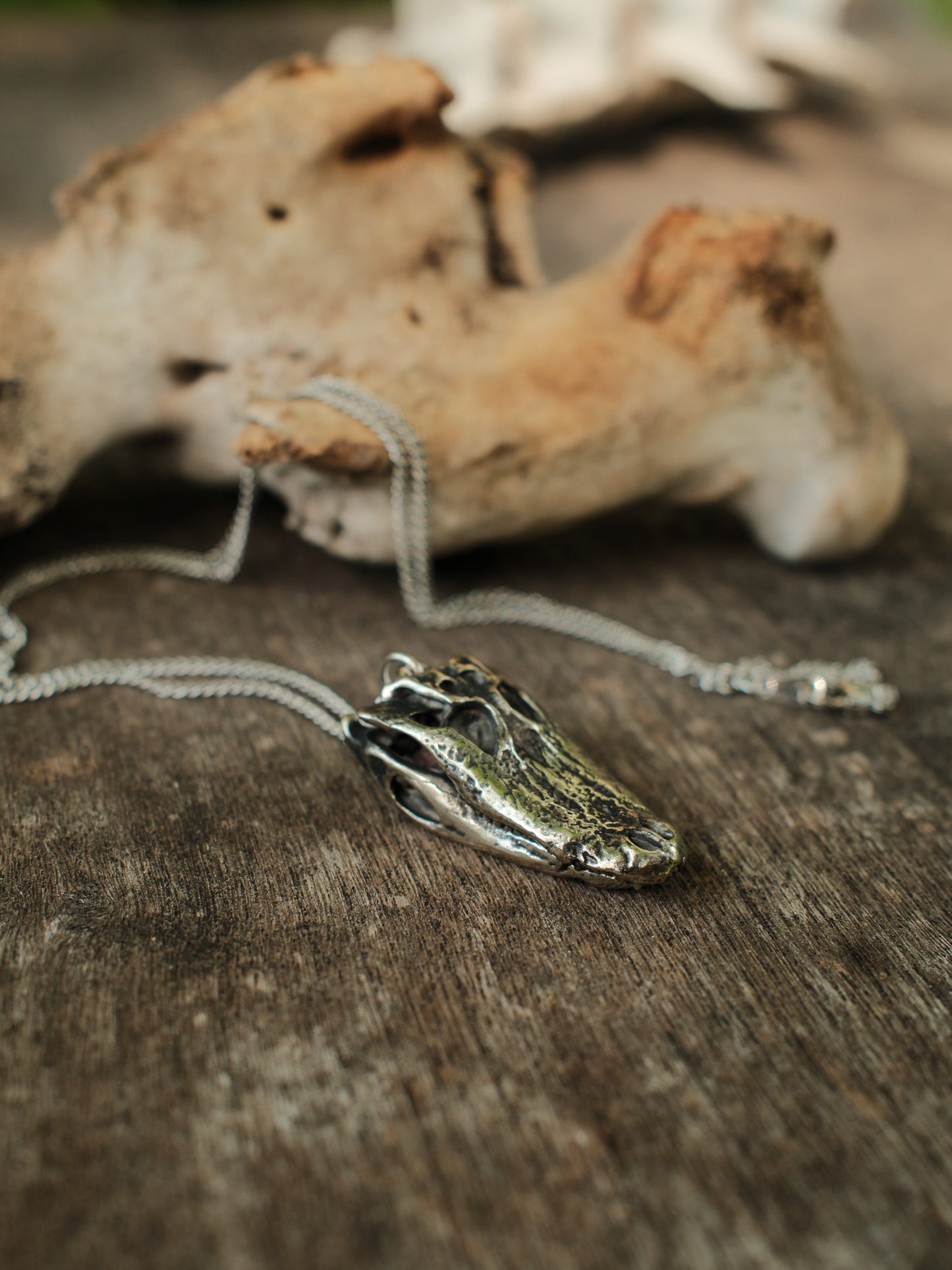 American Alligator Necklace