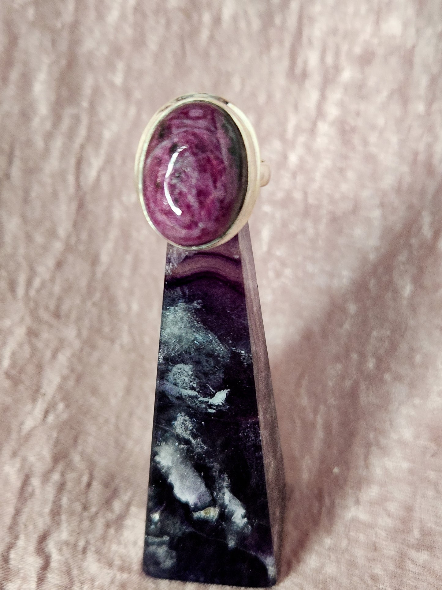 Amethyst Oval Ring