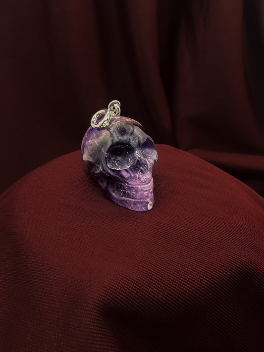 Amethyst Skull