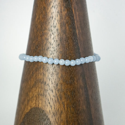 Angelite Bracelet (4mm)