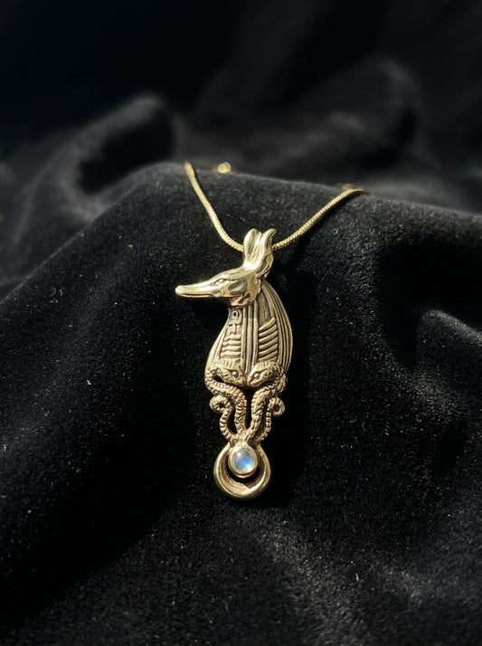 Anubis Snakes Pendant