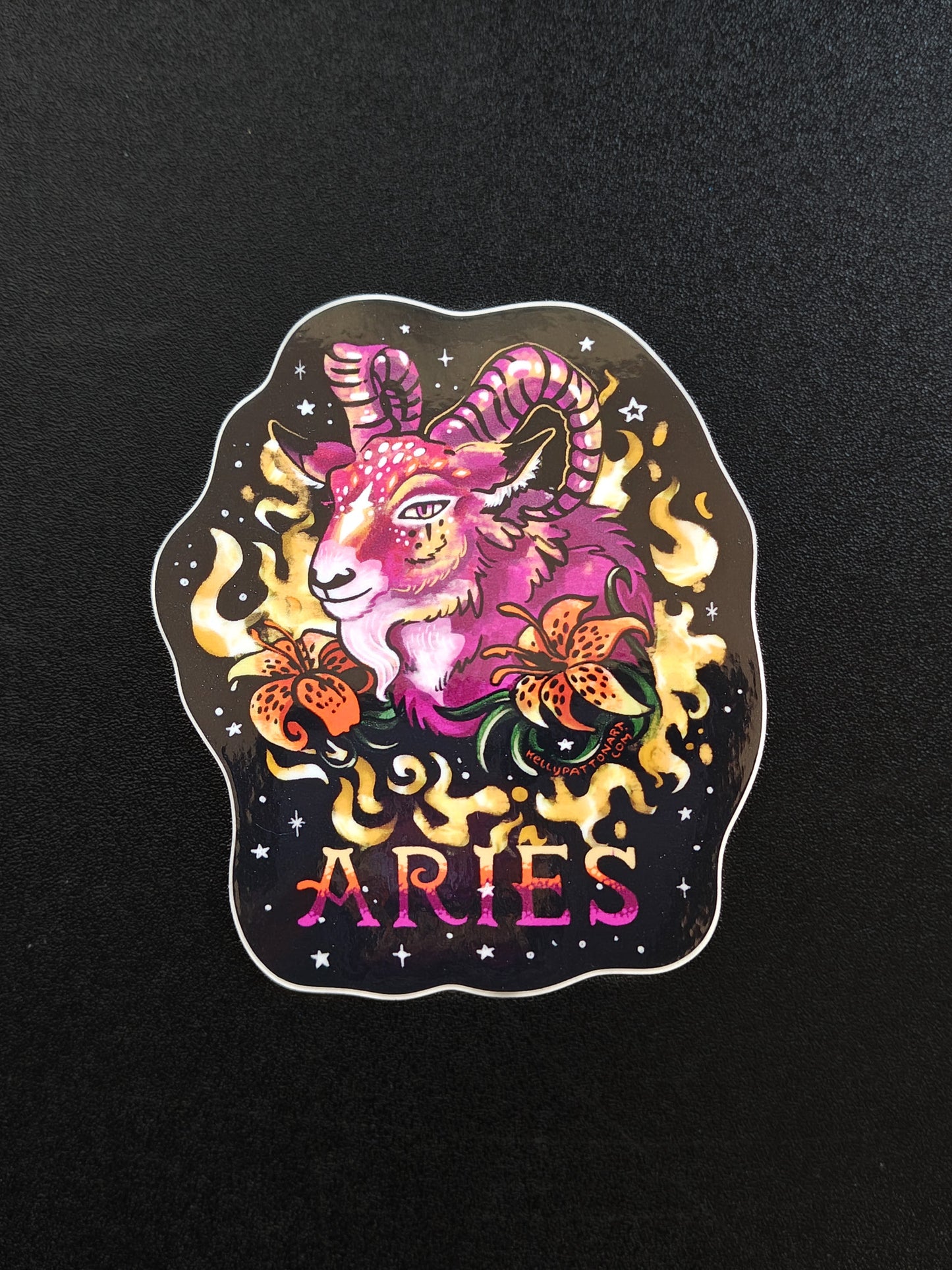 Aries Zodiac Sticker