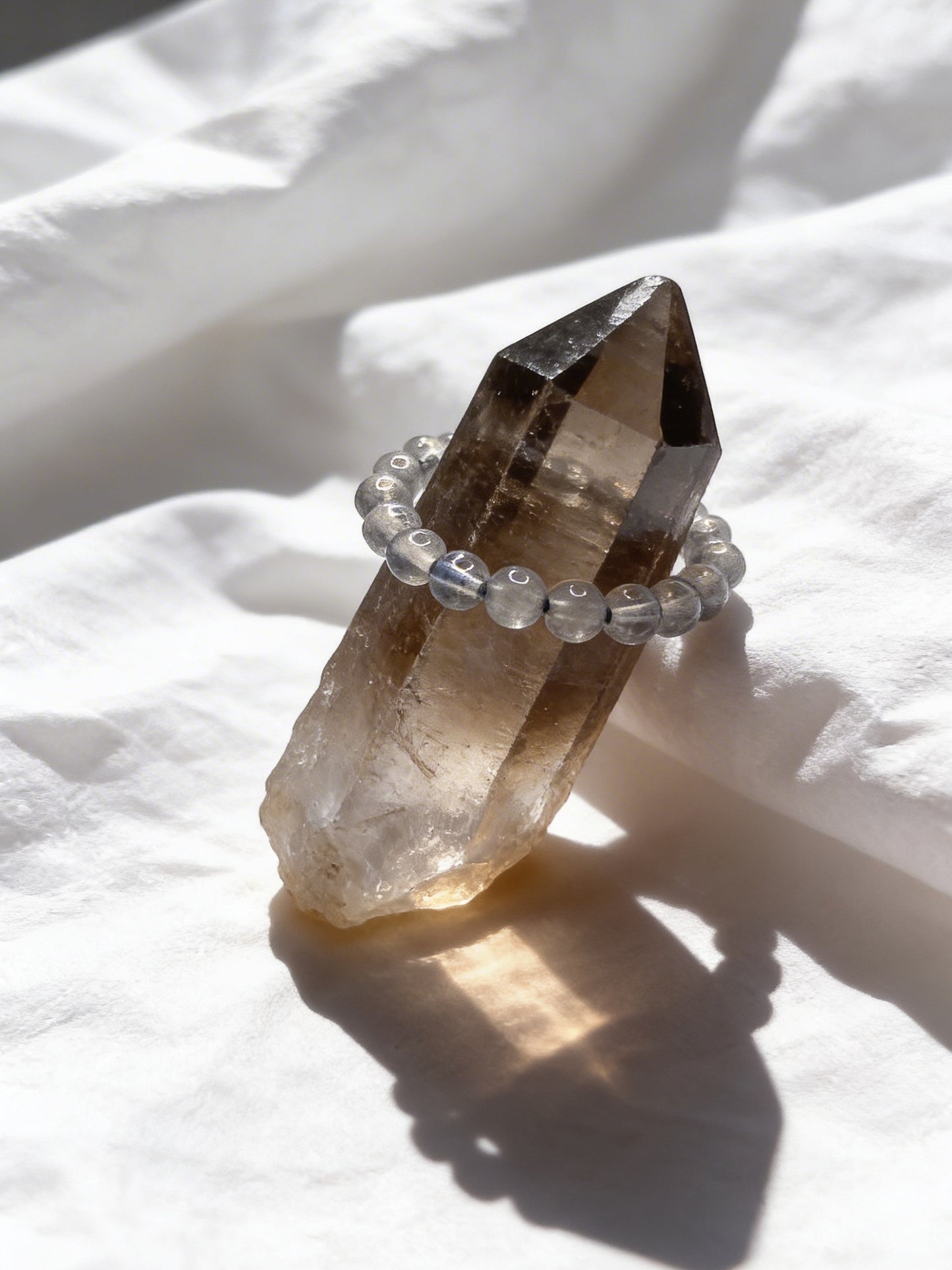 Beaded Gemstone Ring