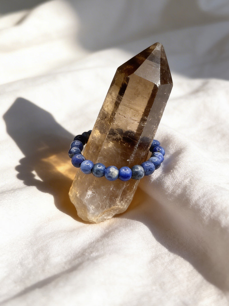 Beaded Gemstone Ring