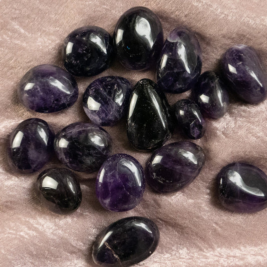 Black Amethyst Tumble