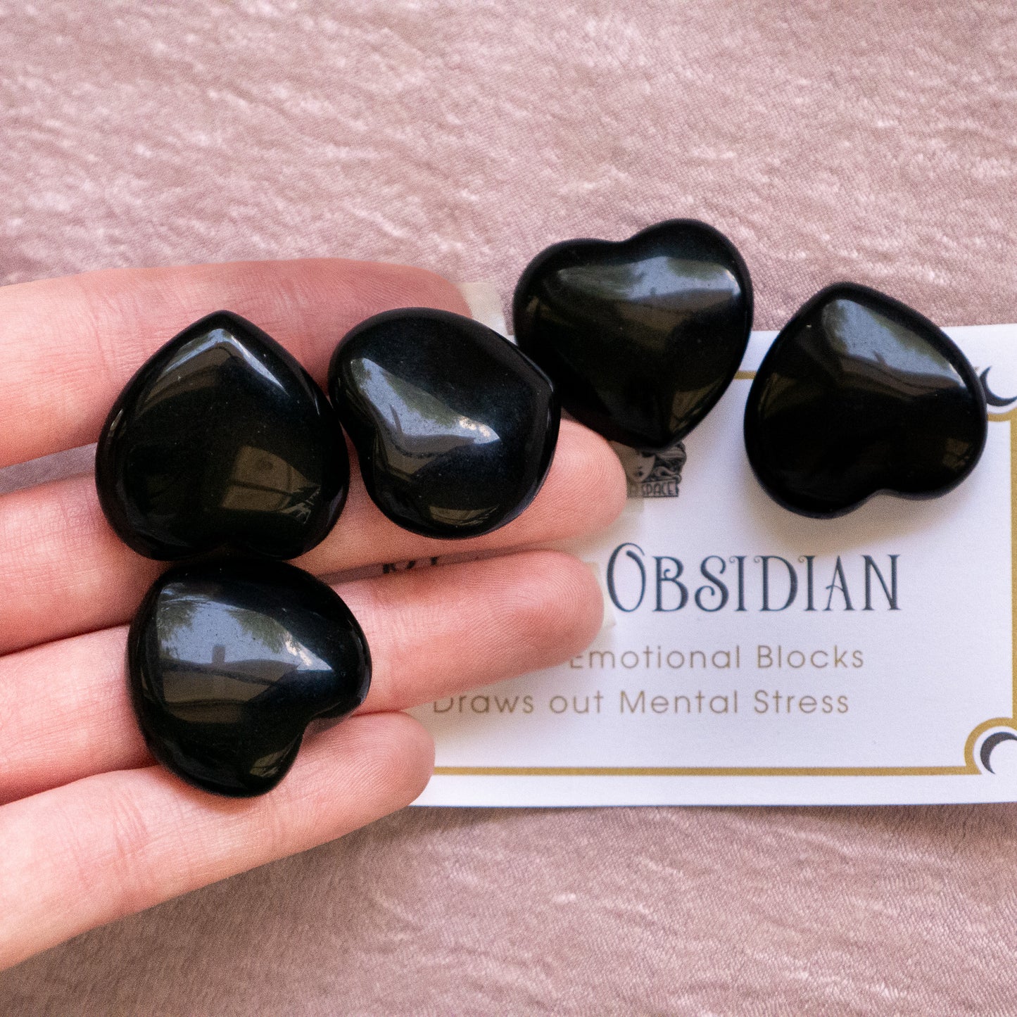 Black Obsidian Heart