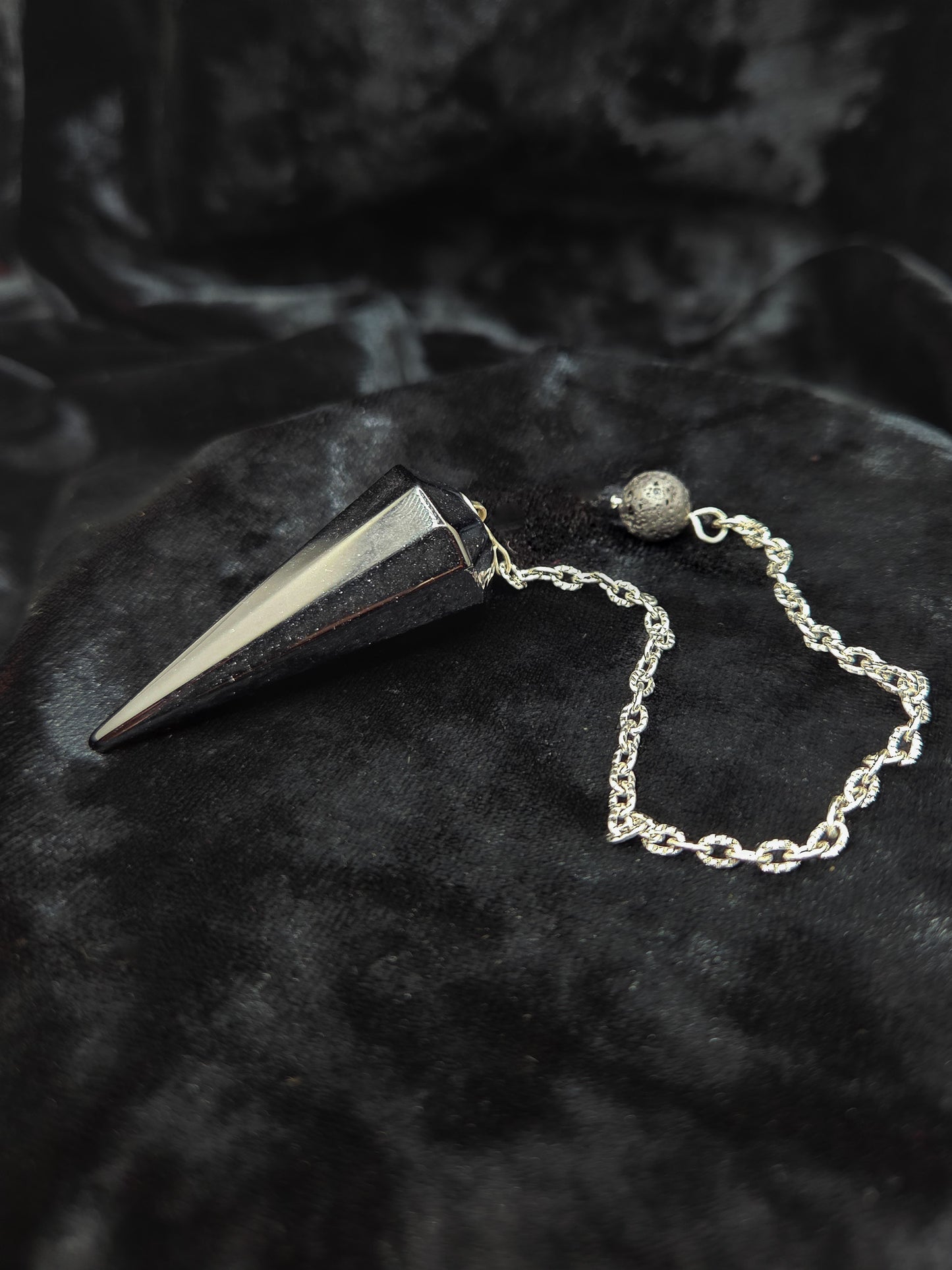 Black Obsidian Pendulum