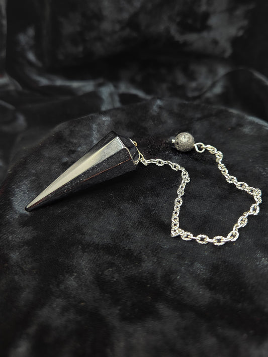 Black Obsidian Pendulum